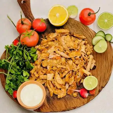 Fresh Mediterranean wraps and grilled specialties at Bayroot Cafe in Fort Myers, FL